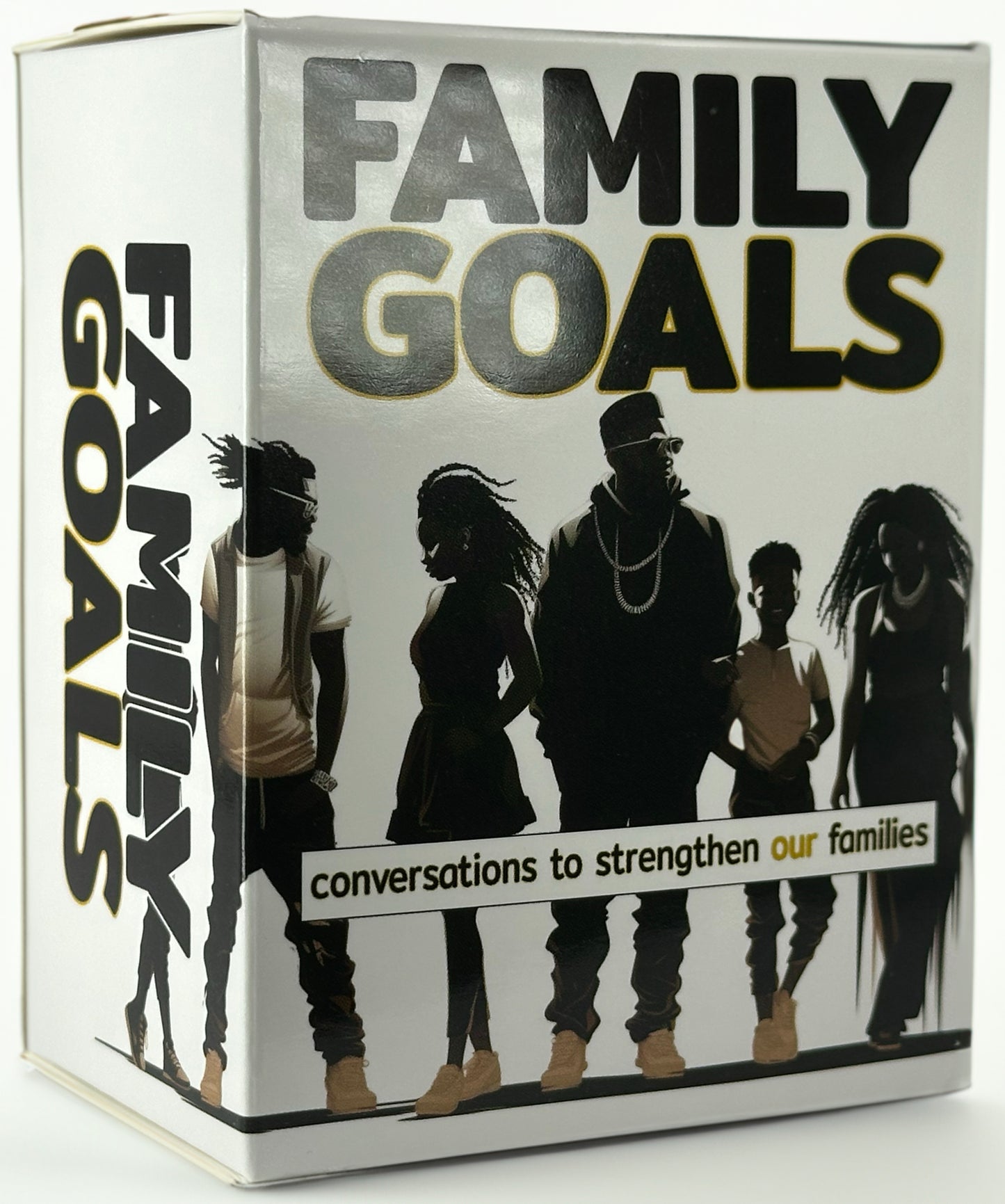 Family Goals : The Dope Conversation Cards for Families to Bond, Laugh & Grow - Families Connect, Discover & Uncover