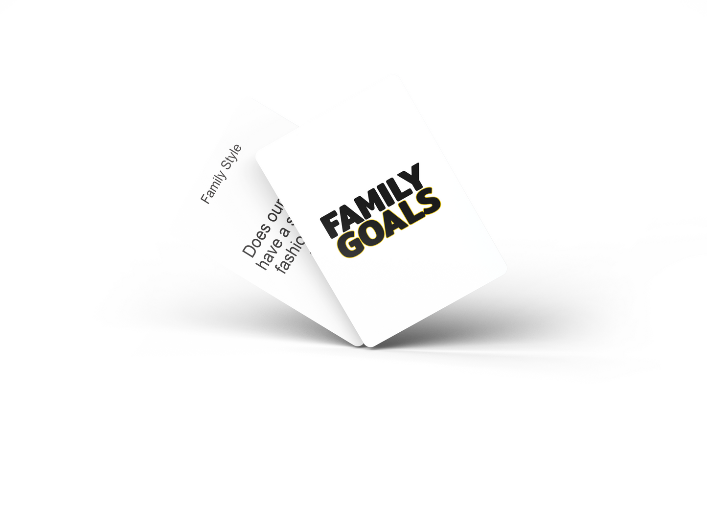 Family Goals : The Dope Conversation Cards for Families to Bond, Laugh & Grow - Families Connect, Discover & Uncover