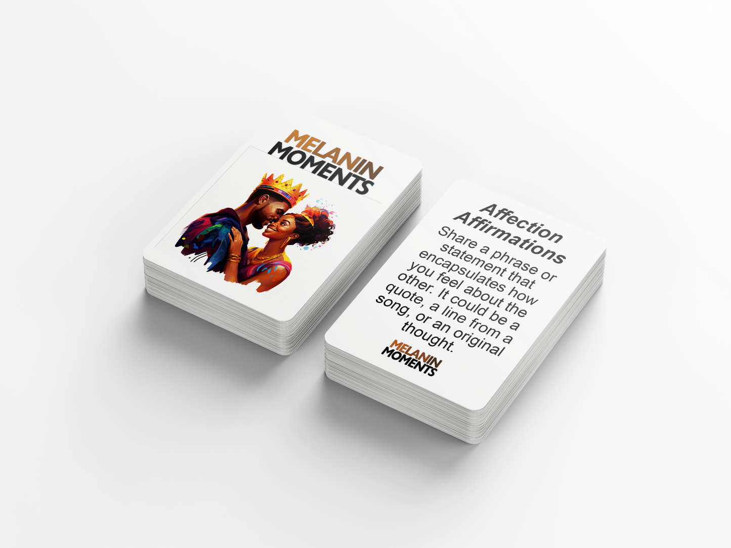 Melanin Moments Unlock the Power of Communication - Engaging & Thought-Provoking Card Games for Couples Culturally Infused Conversation Starters