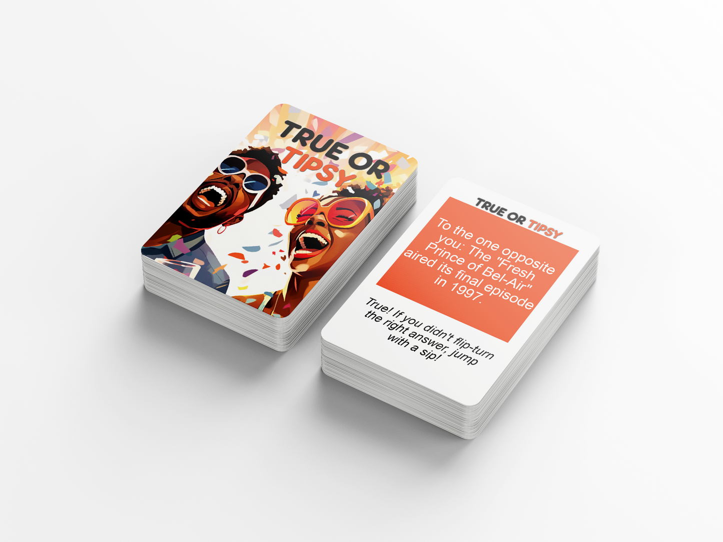 True Or Tipsy: The Ultimate Urban Drinking Card Game for Adults - Laugh, Confess & Sip in a Spirited Cultural Celebration
