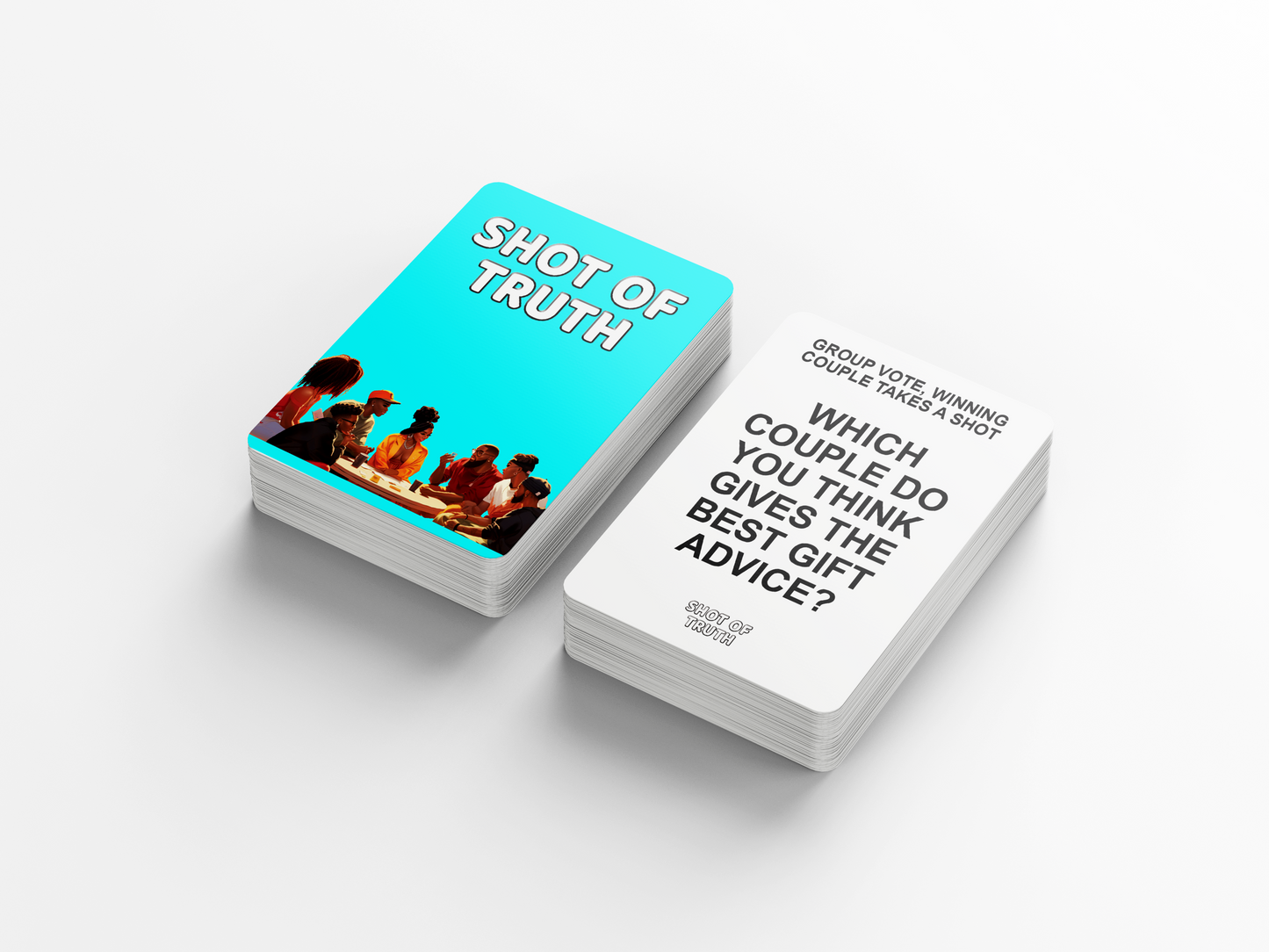 Shot of Truth : Real Talk, Real Fun - The Drinking Games for Adult Game Night - Turn Group Couples Date Night into a Truth-Telling Drinking Game Adventure