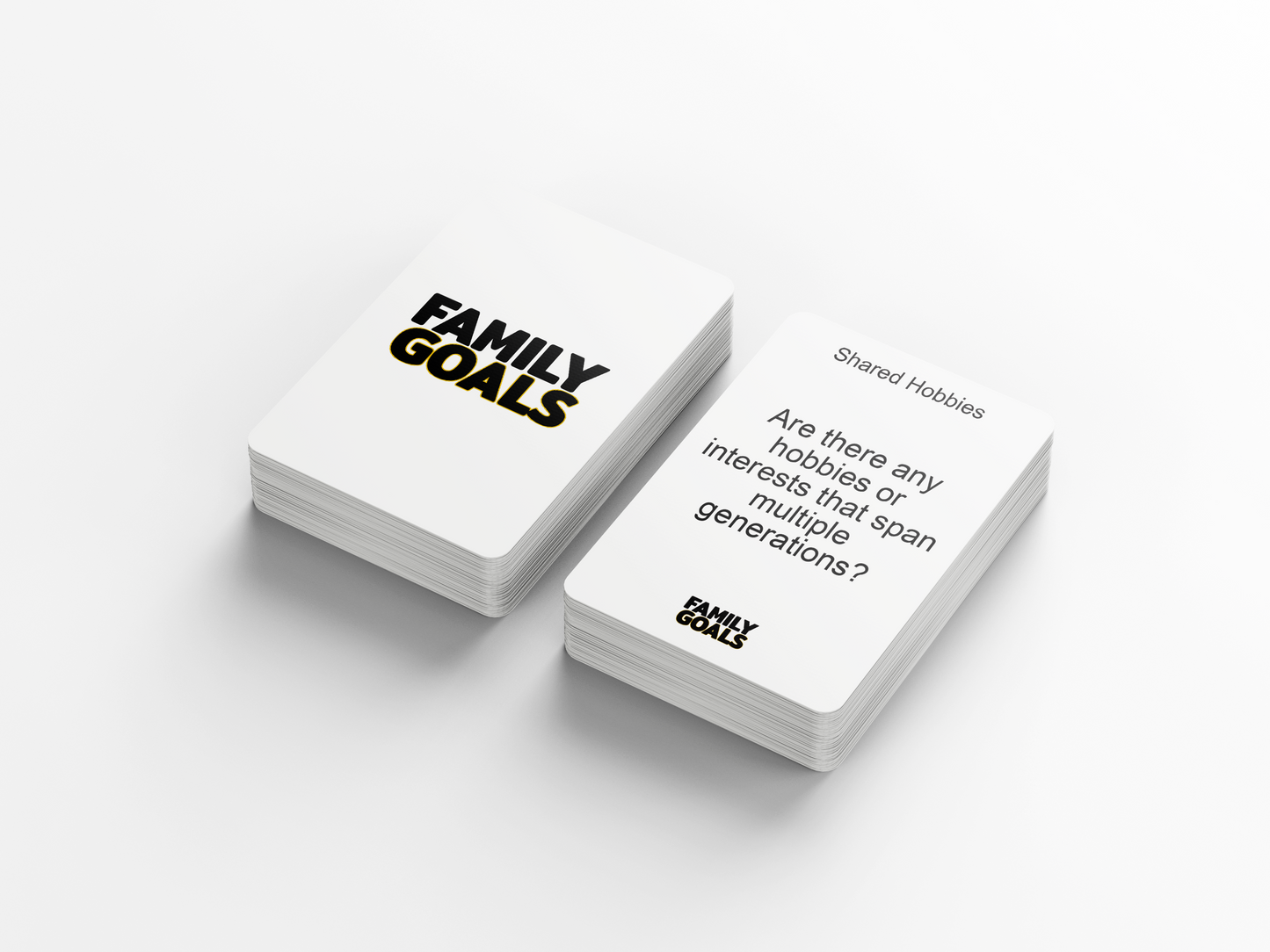 Family Goals : The Dope Conversation Cards for Families to Bond, Laugh & Grow - Families Connect, Discover & Uncover