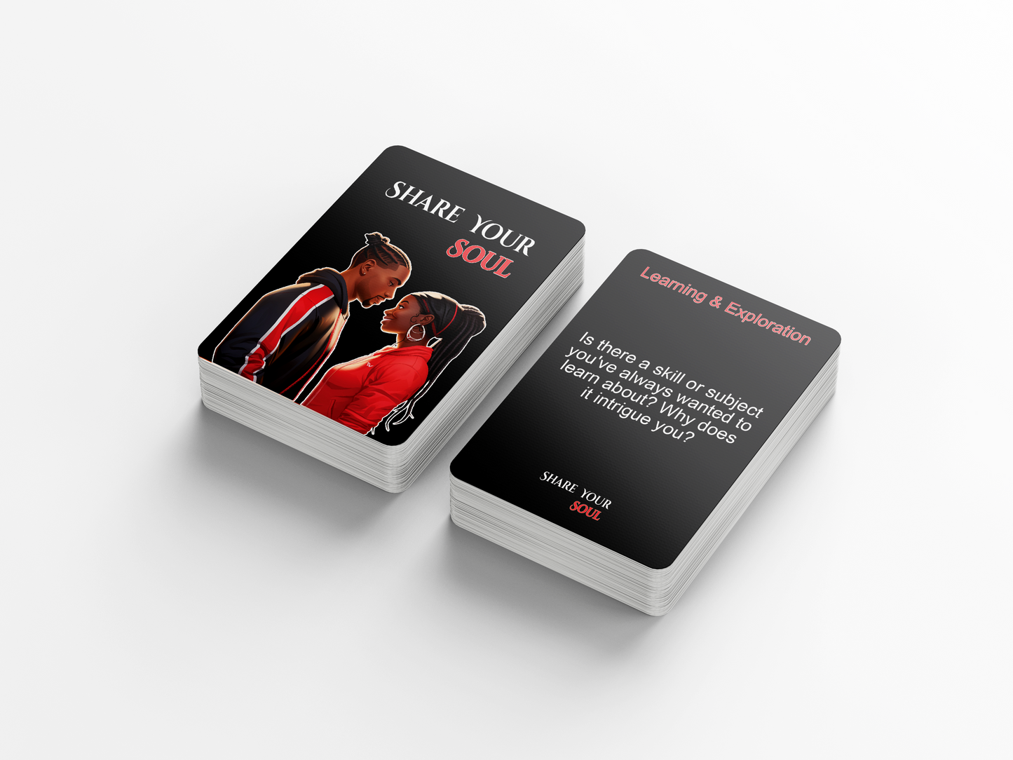 Share Your Soul : Deep Connection Card Games for Couples - Vibing & Thriving Together - Ideal for Partners Seeking Real Talk