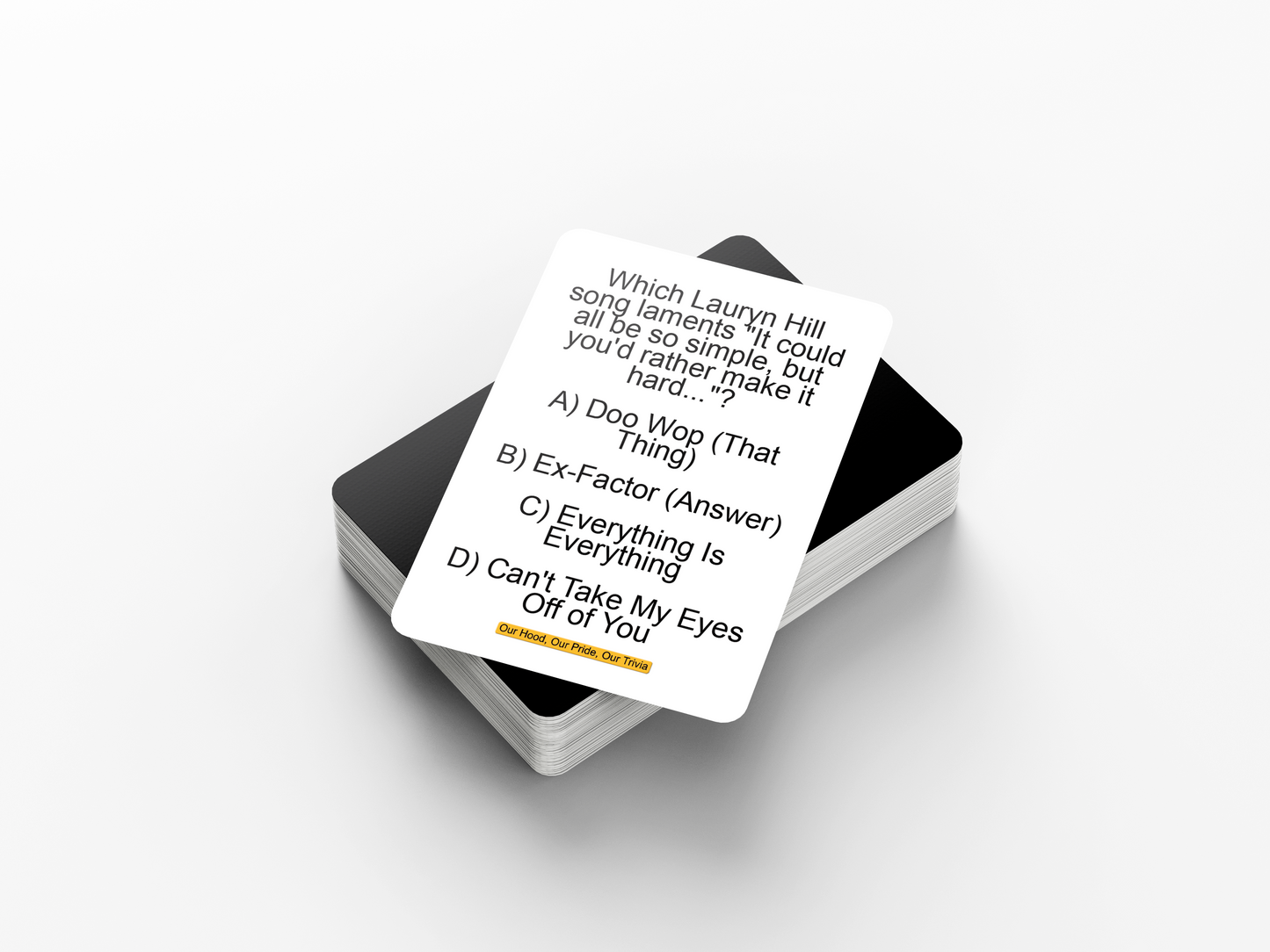HoodRich Game Night Extravaganza: Dive Deep into African-American Culture with Engaging Trivia Cards Designed to Challenge