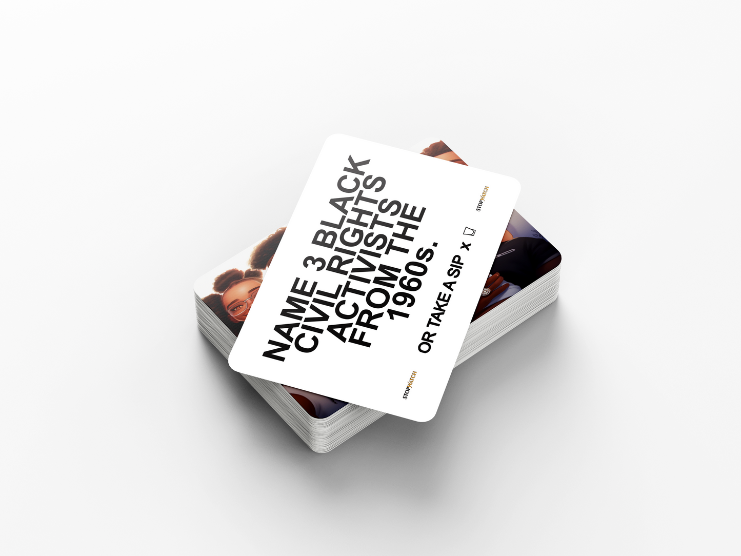 Stopwatch : The Ultimate Urban Party - Celebrate Black Culture with Hilarious Drinking Cards for Unforgettable Nights