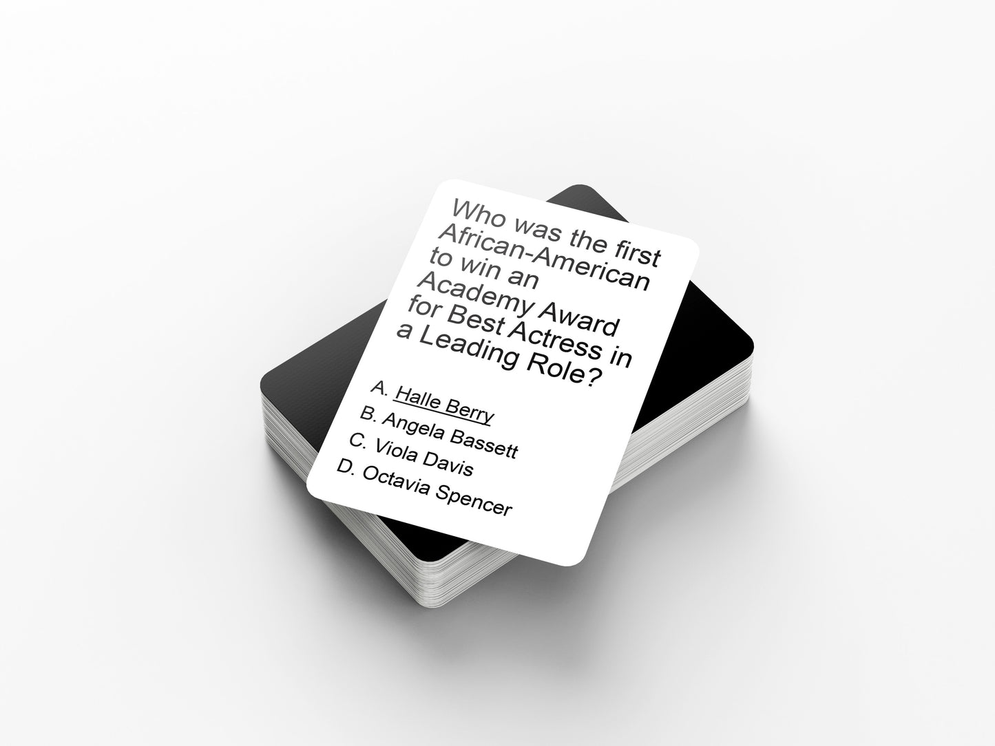 Stay Woke - A Trivia Black Card Game Celebrating Black Movies, Music, and Cultural Heritage - Embracing African-American Legacy with Fun.