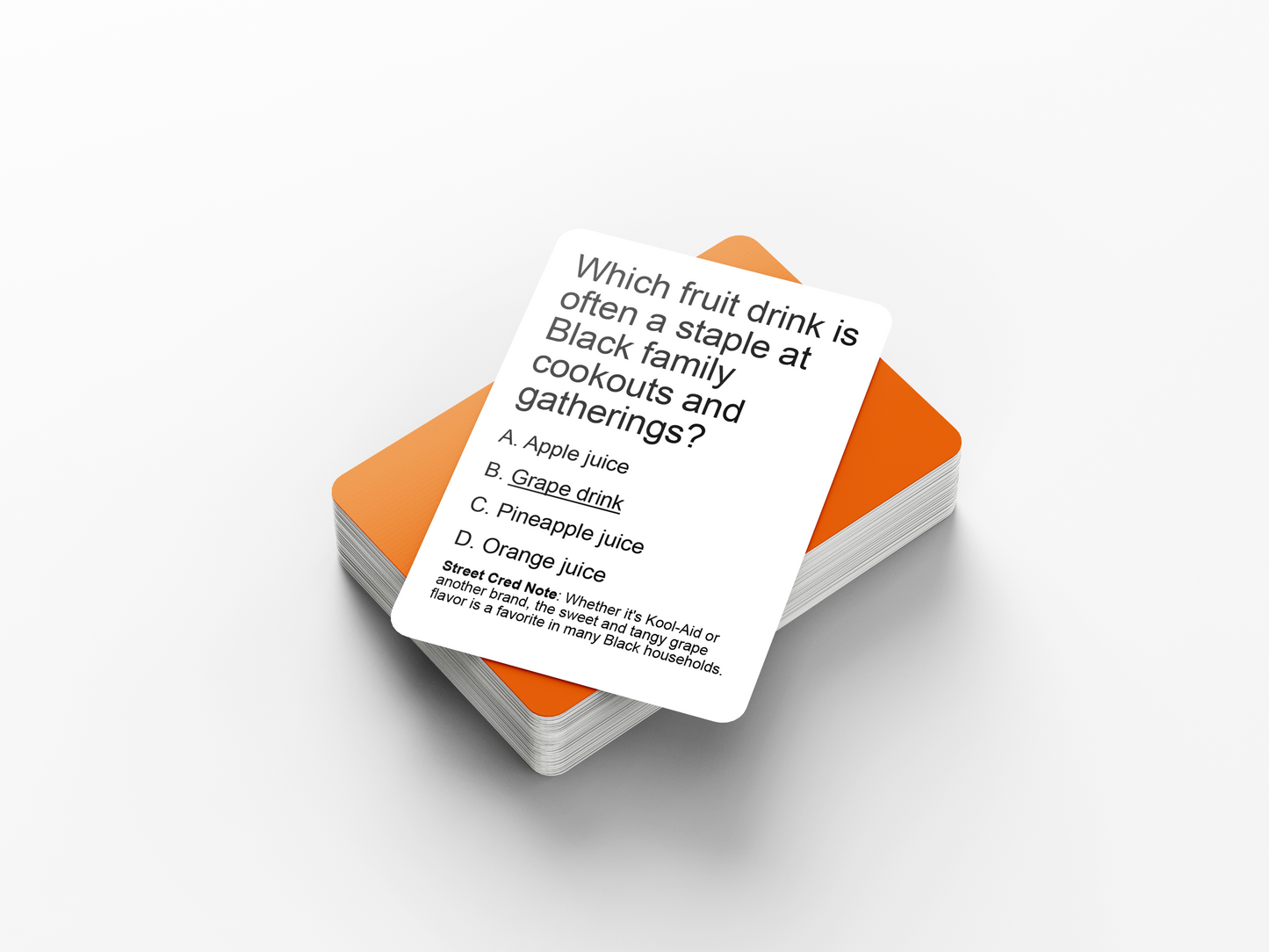 Street Cred : Elevate Your Game Nights with Engaging Urban Black Adult Hood Trivia - A Stylish Celebration of Black Culture