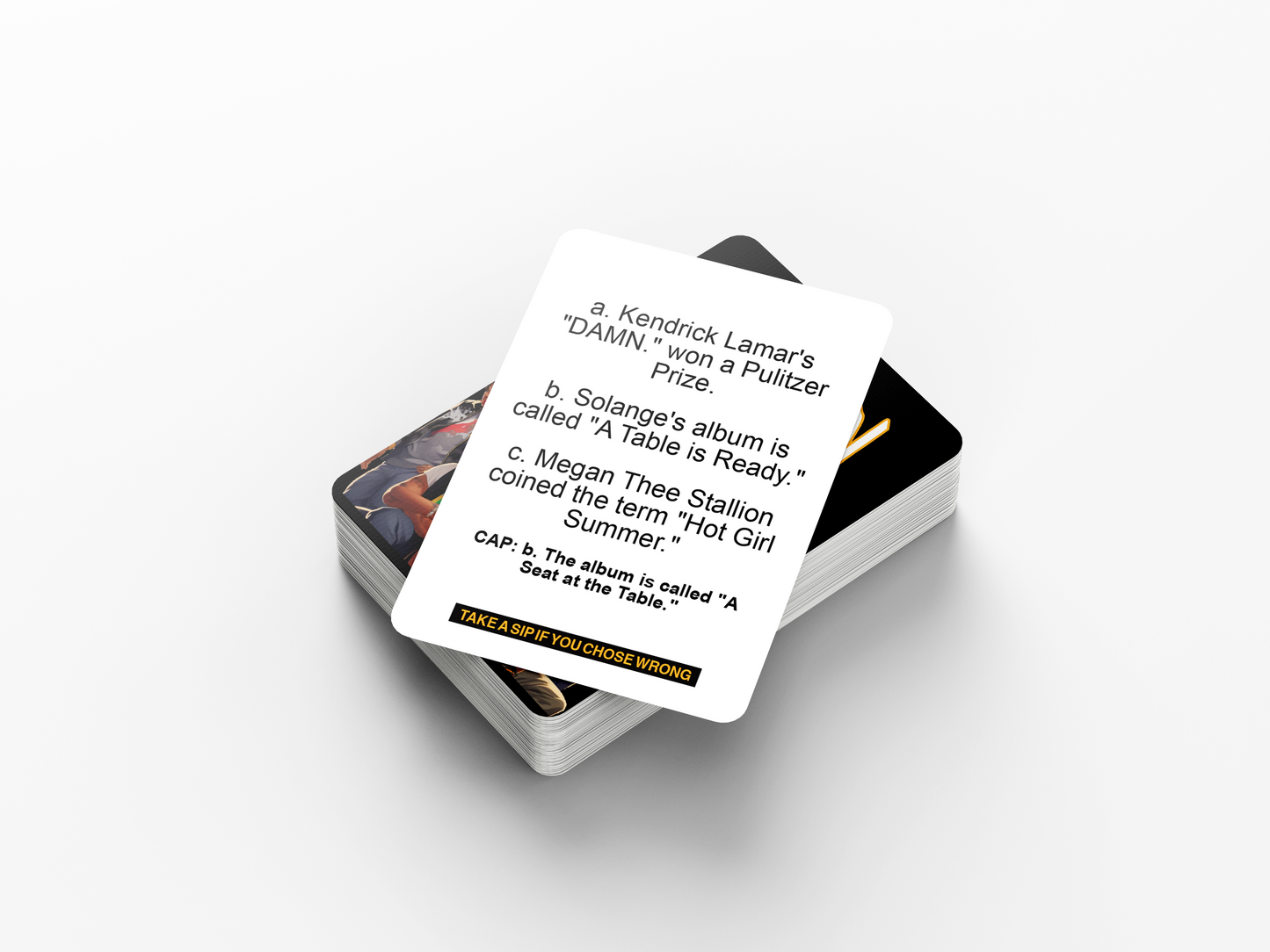 Cappin : Get Lit withThe Drinking Party Game Where Truths & Lies Mix - Perfect for Grown Folks