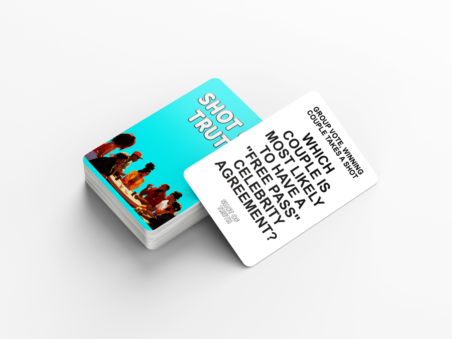 Shot of Truth : Real Talk, Real Fun - The Drinking Games for Adult Game Night - Turn Group Couples Date Night into a Truth-Telling Drinking Game Adventure