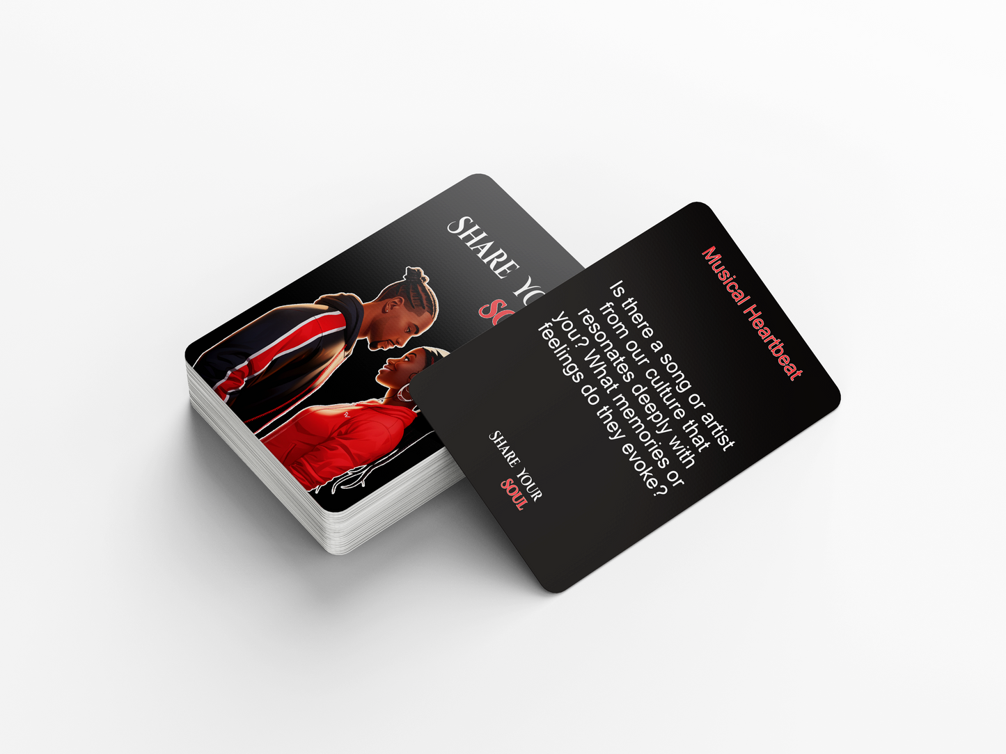 Share Your Soul : Deep Connection Card Games for Couples - Vibing & Thriving Together - Ideal for Partners Seeking Real Talk
