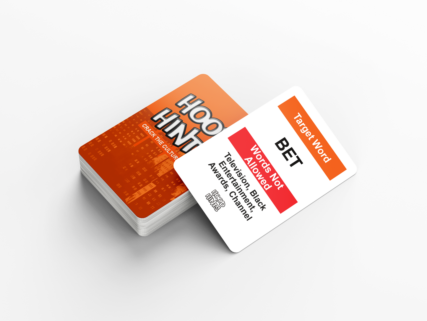 Hood Hints Black Culture Unleashed: Charades Game - Connect & Laugh with Culturally Rich Cards