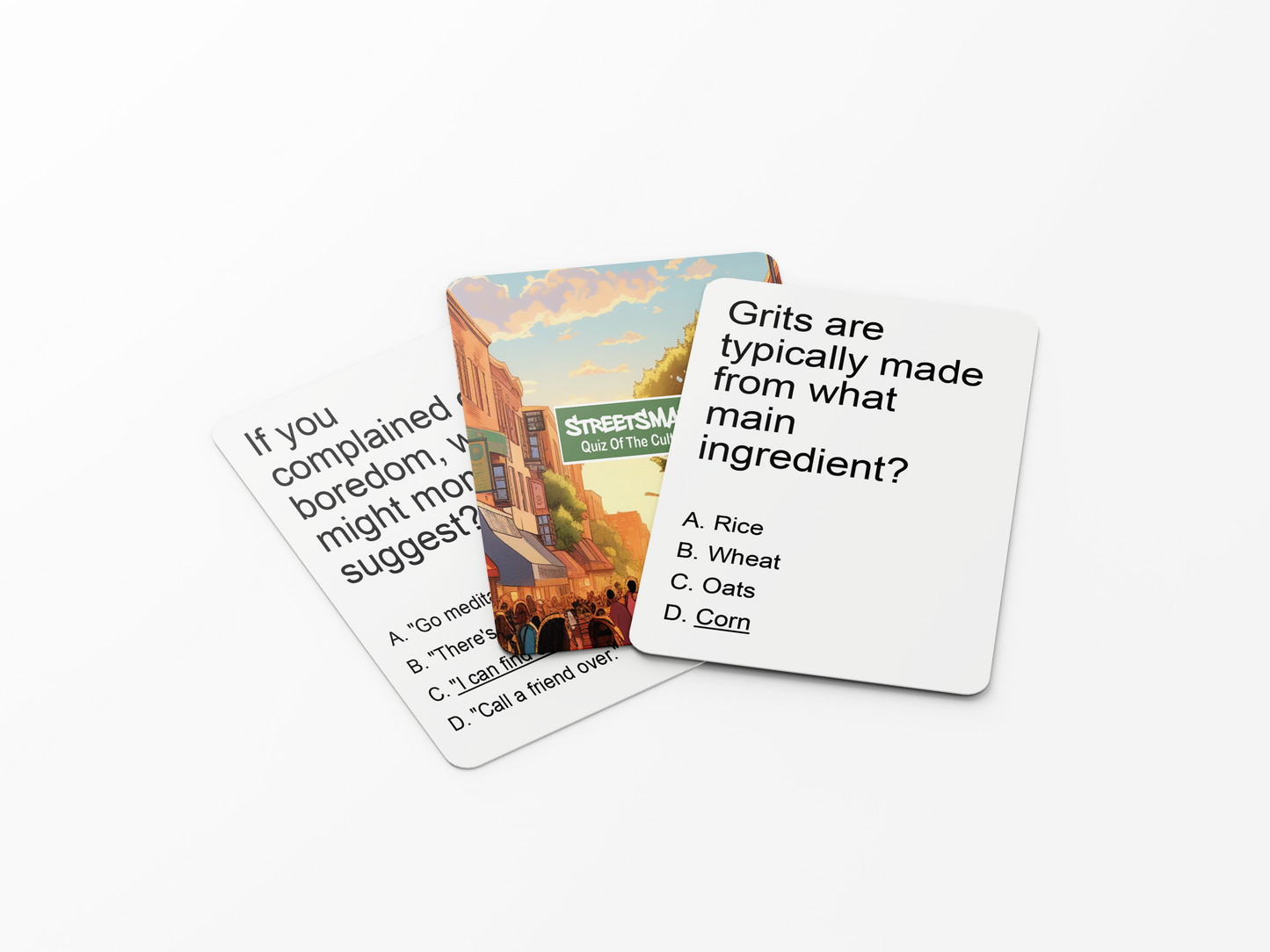 Street Smart : The Trivia Game for Black Culture! with 100 Engaging Cards, Dive Deep into The Richness of Black Heritage.