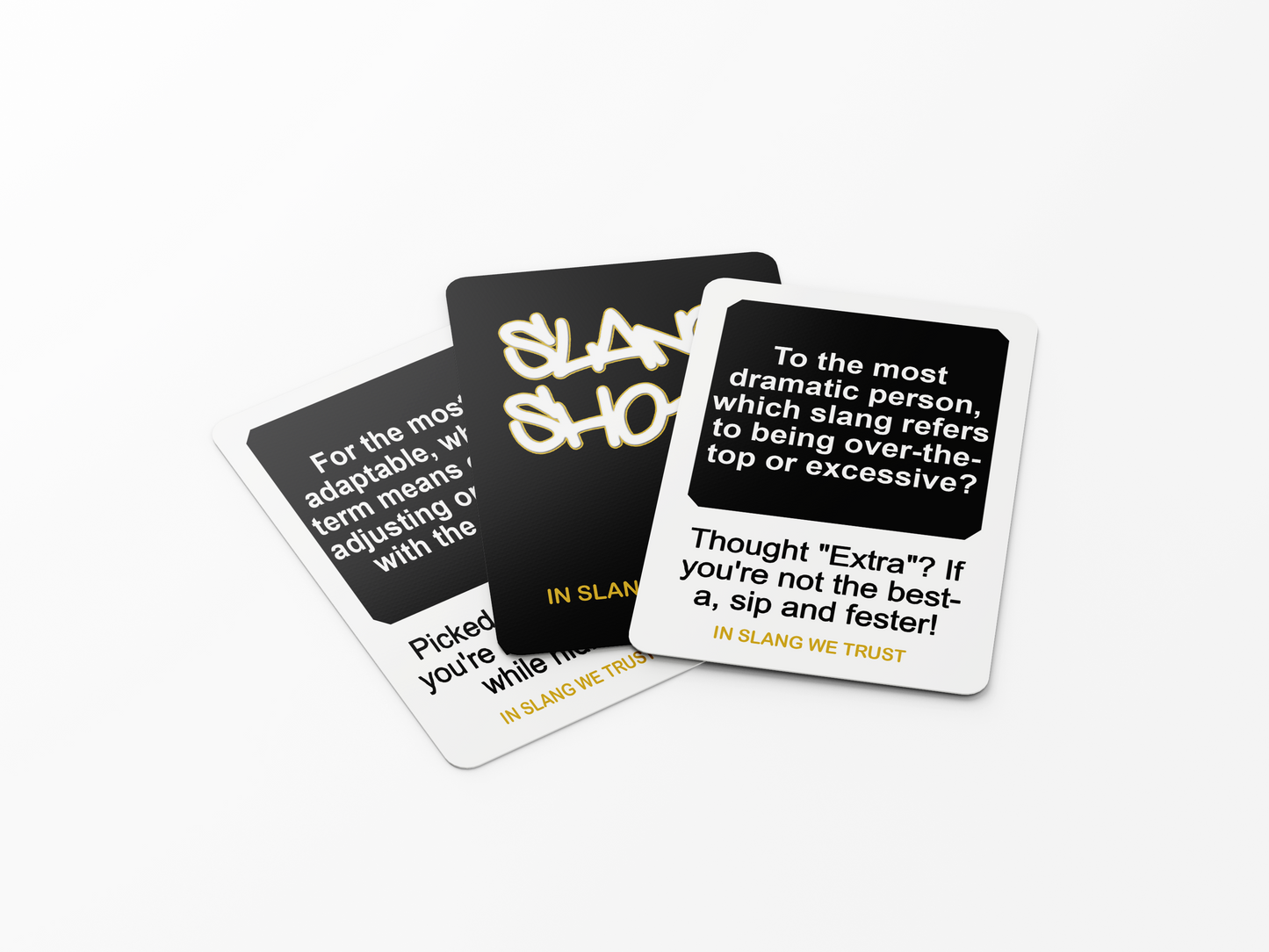 Slang Shots: The Urban Adult Drinking Games - Test Your Slang & Take Your Shots, Hilarious Adult Party Game