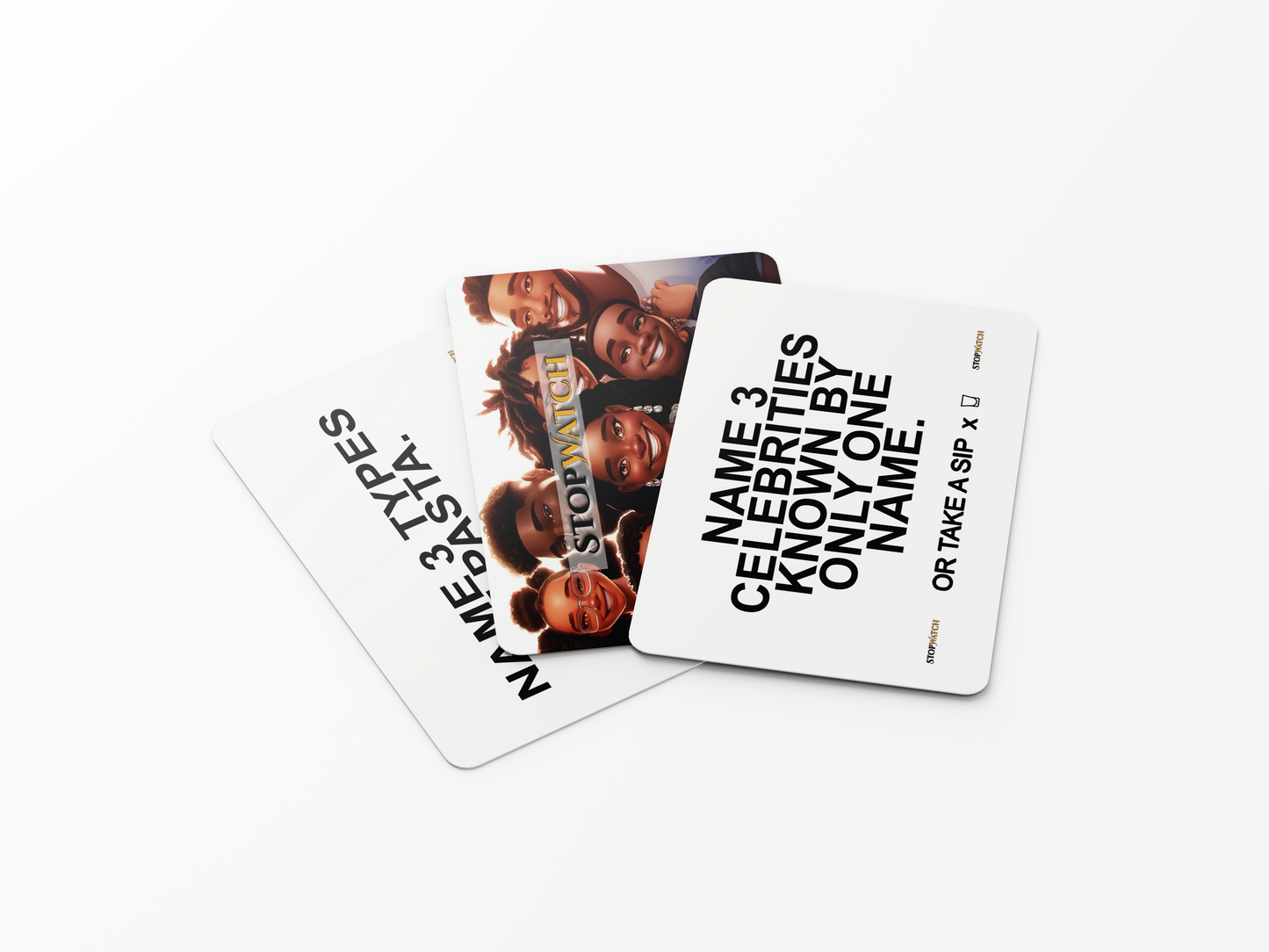 Stopwatch : The Ultimate Urban Party - Celebrate Black Culture with Hilarious Drinking Cards for Unforgettable Nights