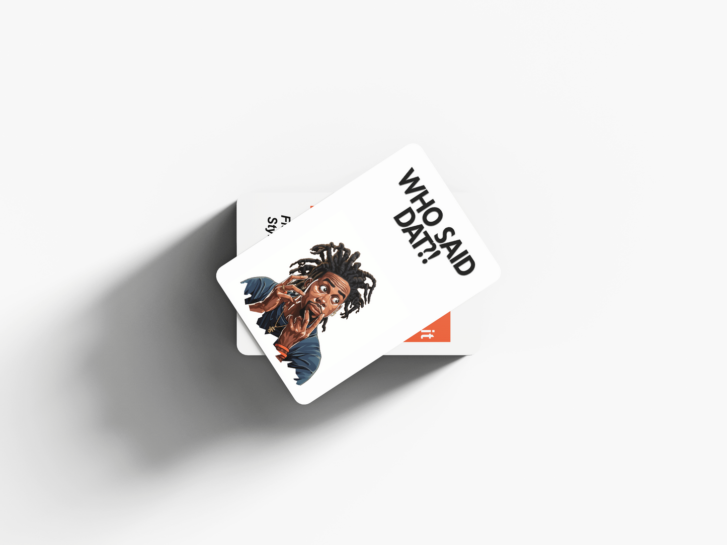Who Said Dat Game : Immerse Yourself in the World of Urban Quotes with 100 Cards Showcasing the Vibrancy of Black Culture