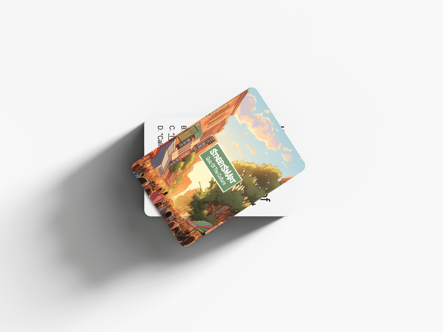 Street Smart : The Trivia Game for Black Culture! with 100 Engaging Cards, Dive Deep into The Richness of Black Heritage.