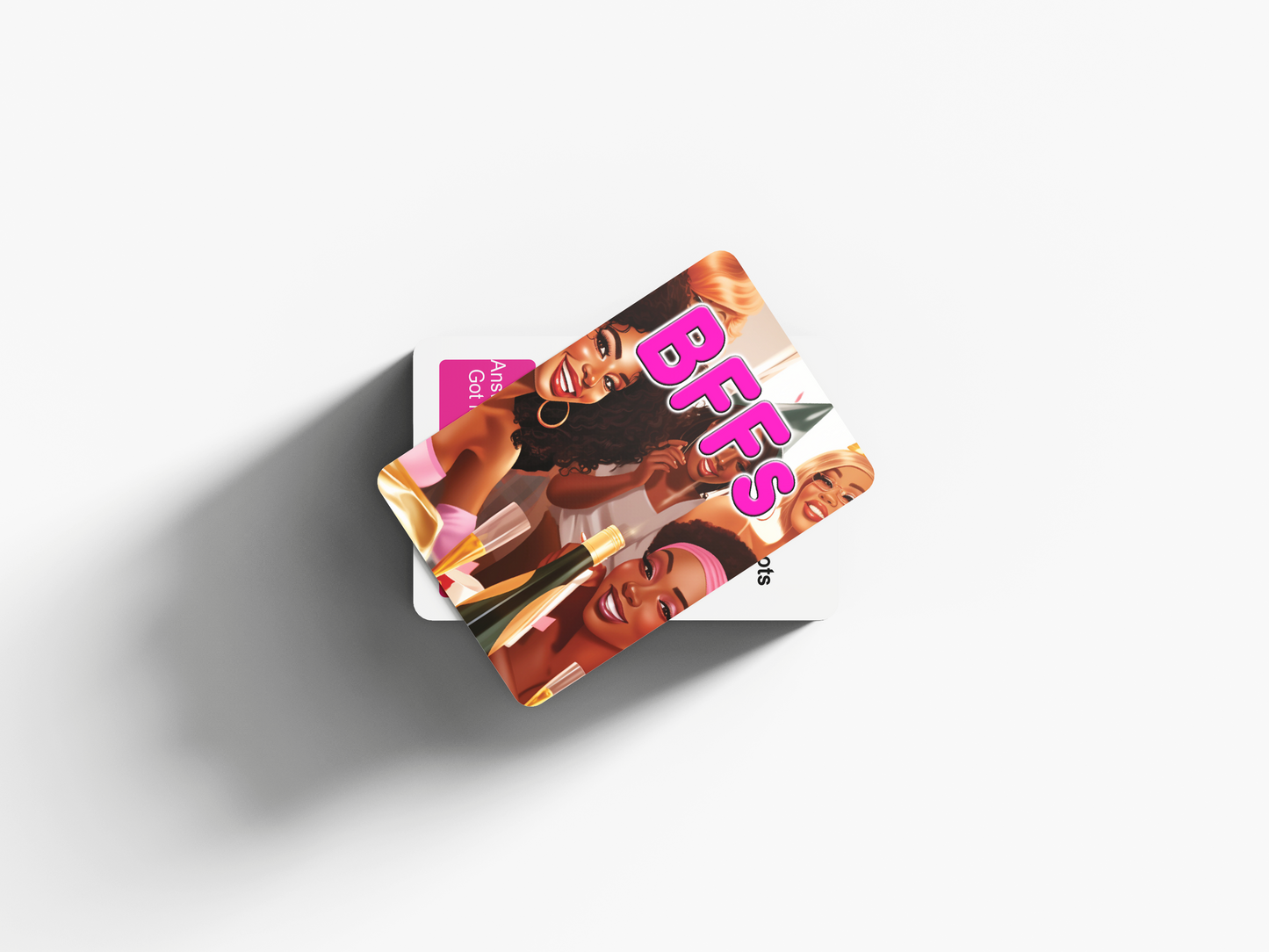 BFFs Bonding Bash: Ultimate Drinking Card Game for The Girls Card Game - Cheers to Friendship & Fun - Sparkle, Sip & Share