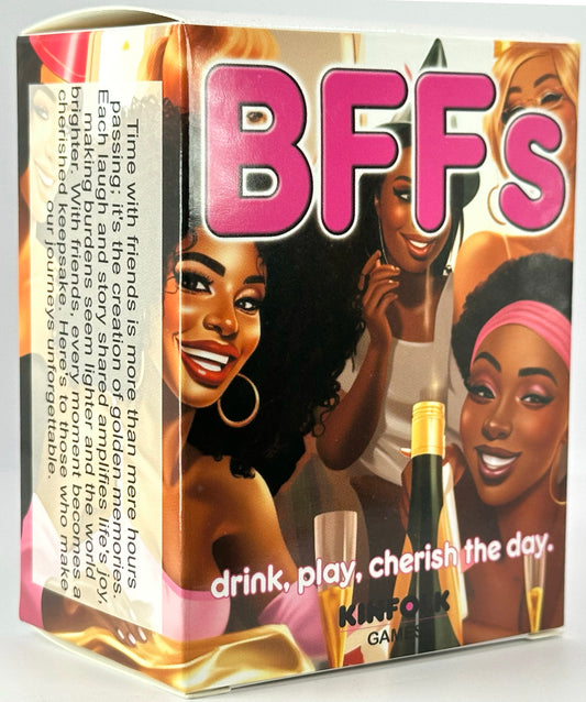 BFFs Bonding Bash: Ultimate Drinking Card Game for The Girls Card Game - Cheers to Friendship & Fun - Sparkle, Sip & Share
