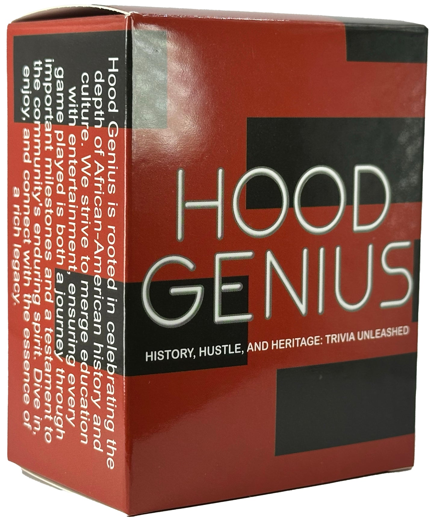 Hood Genius Celebrate Black Excellence - The Family-Friendly Trivia Game for Cultural Enrichment & Joyful Learning!