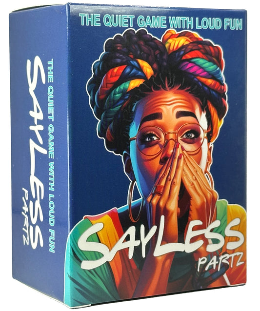 SayLess 2: The Ultimate Family Game Night Experience - Hood Charades with a Cultural Twist - Taboo-Style Word Guessing Game