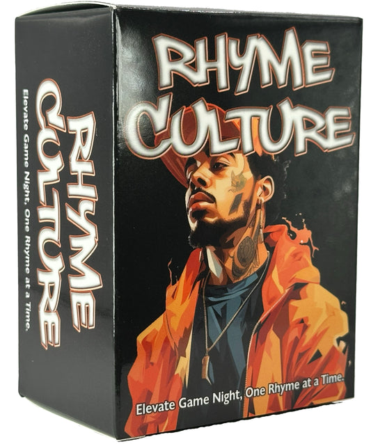 Rhyme Culture : The Ultimate Family 90s 2000s Hip Hop Card Game That Hits Different - Test Your Rhymes & Rap Skills