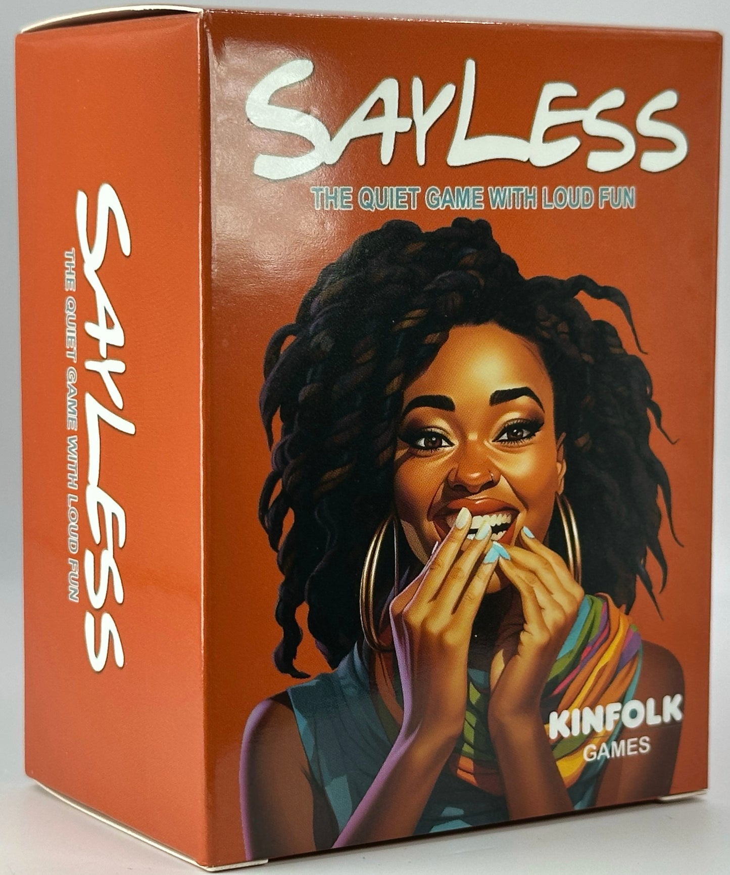 SayLess : The Ultimate Family Game Night Party Starter - Taboo-Style Word Guessing Hood Charades Game